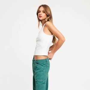 Lioness Miami Vice Pant - Forest Green